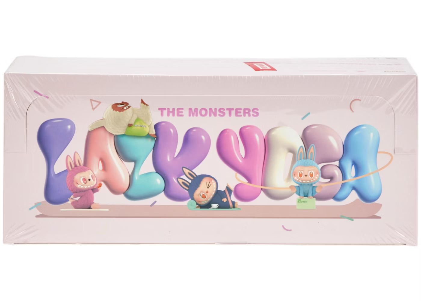 Pop Mart Labubu The Monsters Lazy Yoga Series Figures Sealed Case (10 Blind Box)