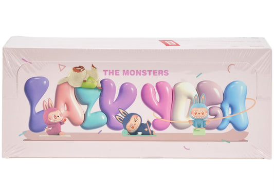 Pop Mart Labubu The Monsters Lazy Yoga Series Figures Sealed Case (10 Blind Box)