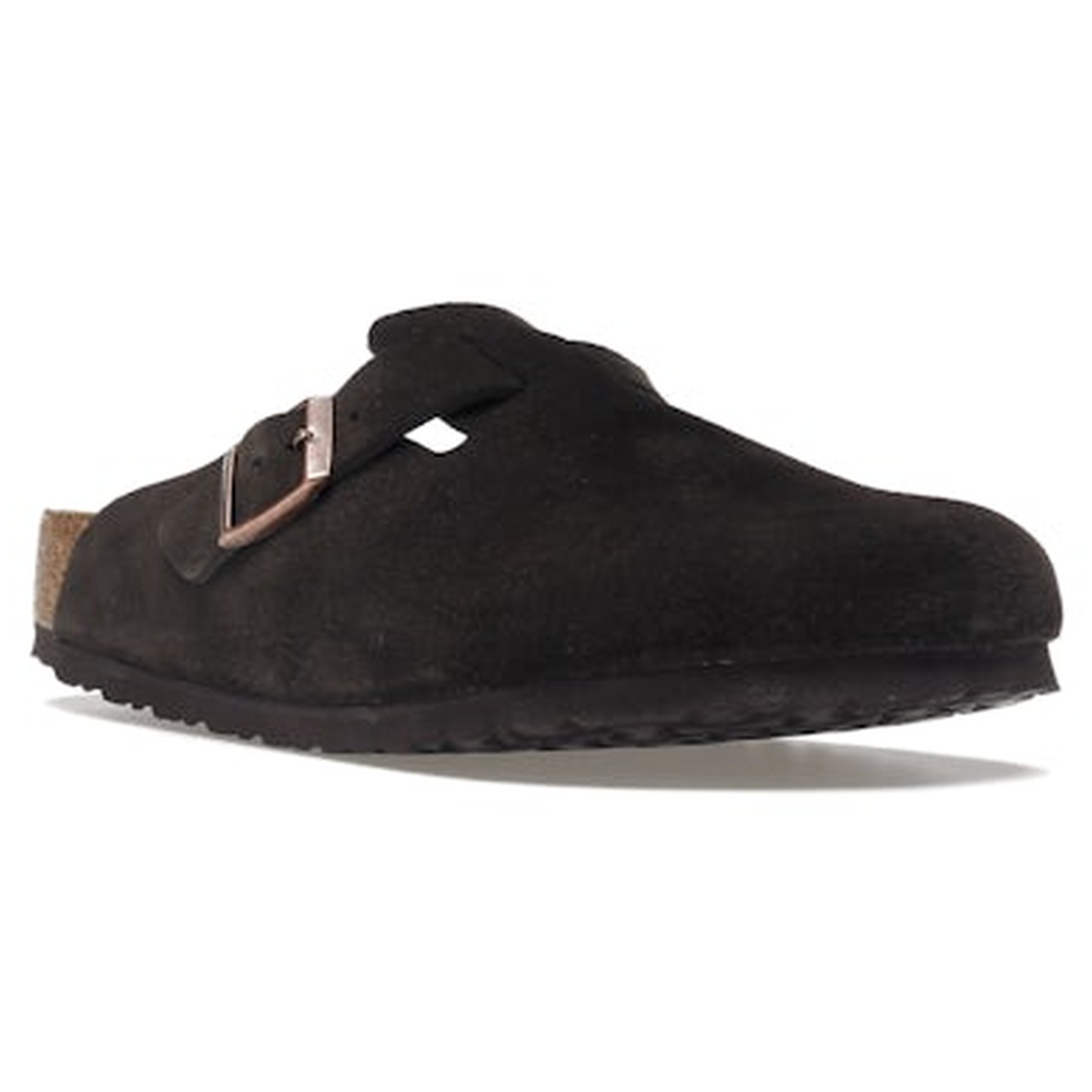 Birkenstock Boston Soft Footbed "Suede Mocha"