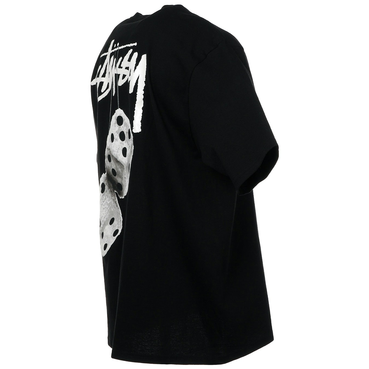 Stussy Fuzzy Dice Tee Black